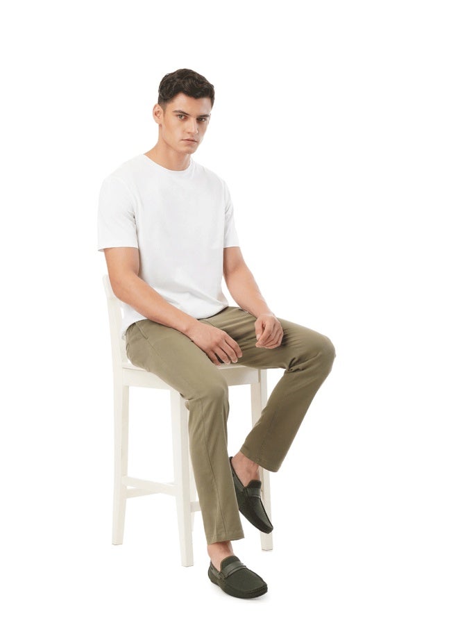 fyltr Men's Taper Fit Stretch Cotton Joggers with Elasticated Waistband & Drawstrings - Image 2